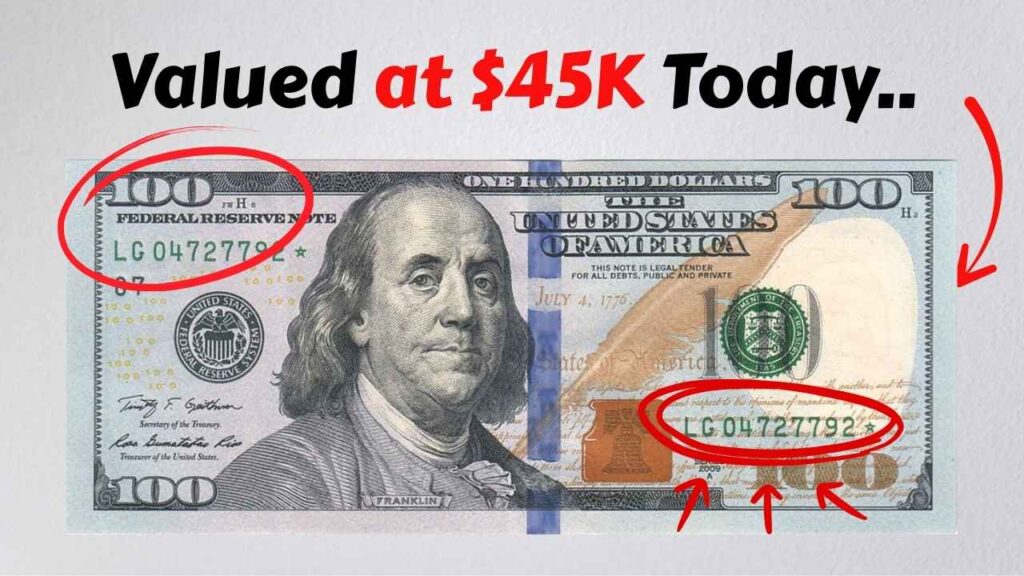 Rare $100 Bill Found at Gas Station Contains Secret Ink - Valued at $45K Today