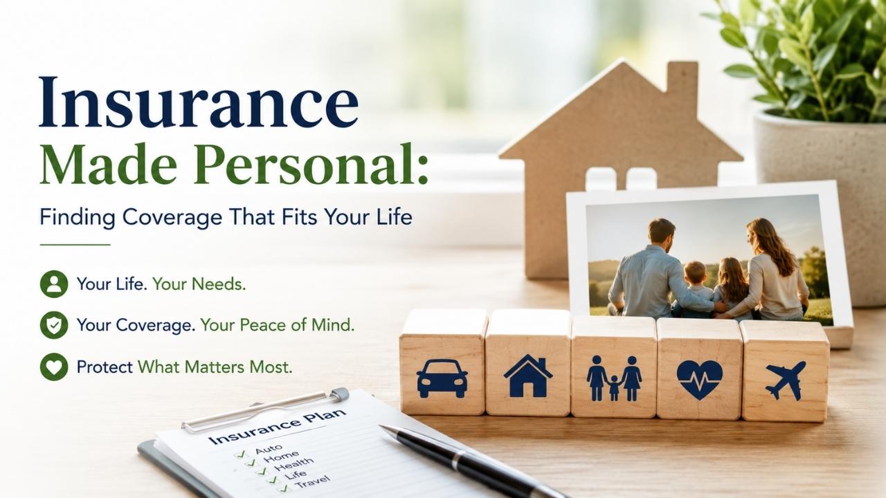 Insurance Made Personal: Finding Coverage That Fits Your Life