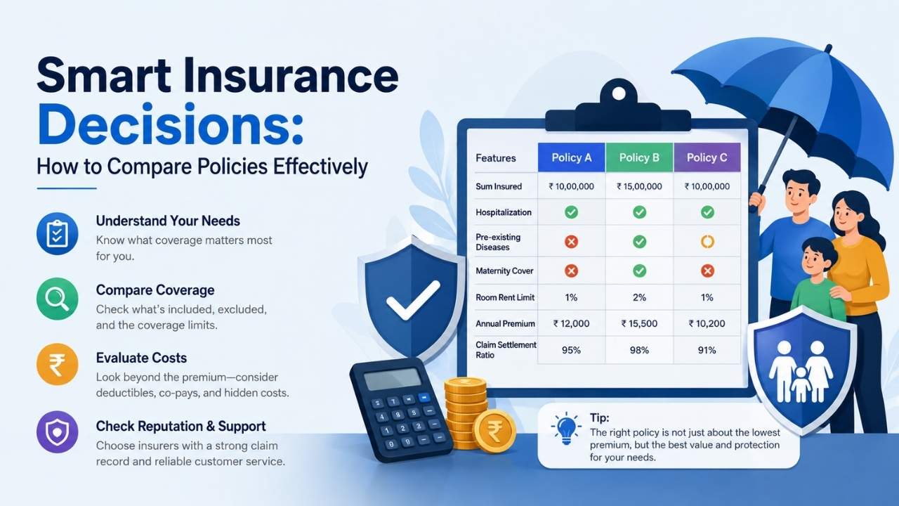 Smart Insurance Decisions: How to Compare Policies Effectively