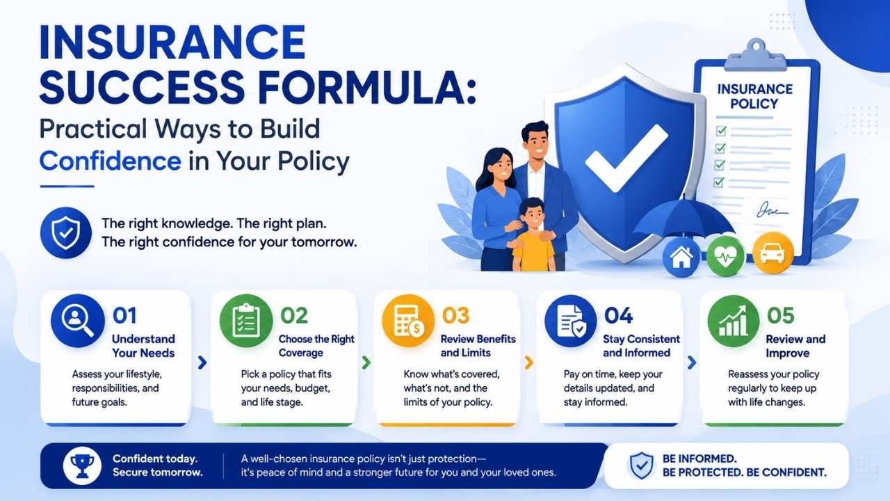 Insurance Success Formula: Practical Ways to Build Confidence in Your Policy